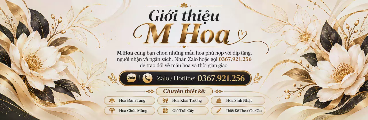 Ảnh bìa Shop hoa tươi Xã Nguyệt Đức Phú Thọ - Hoa đẹp theo ý bạn